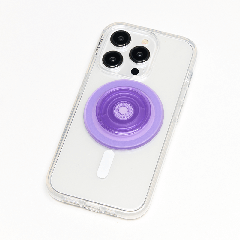 Lavender Translucent — PopGrip for MagSafe - Round image number 3